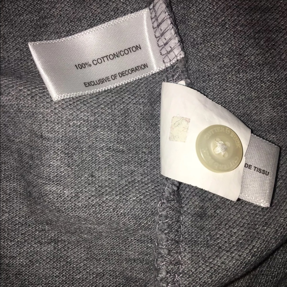 LA RAIDERS CB Cutter & Buck Polo NFL S/S XL Grey - Picture 6 of 8